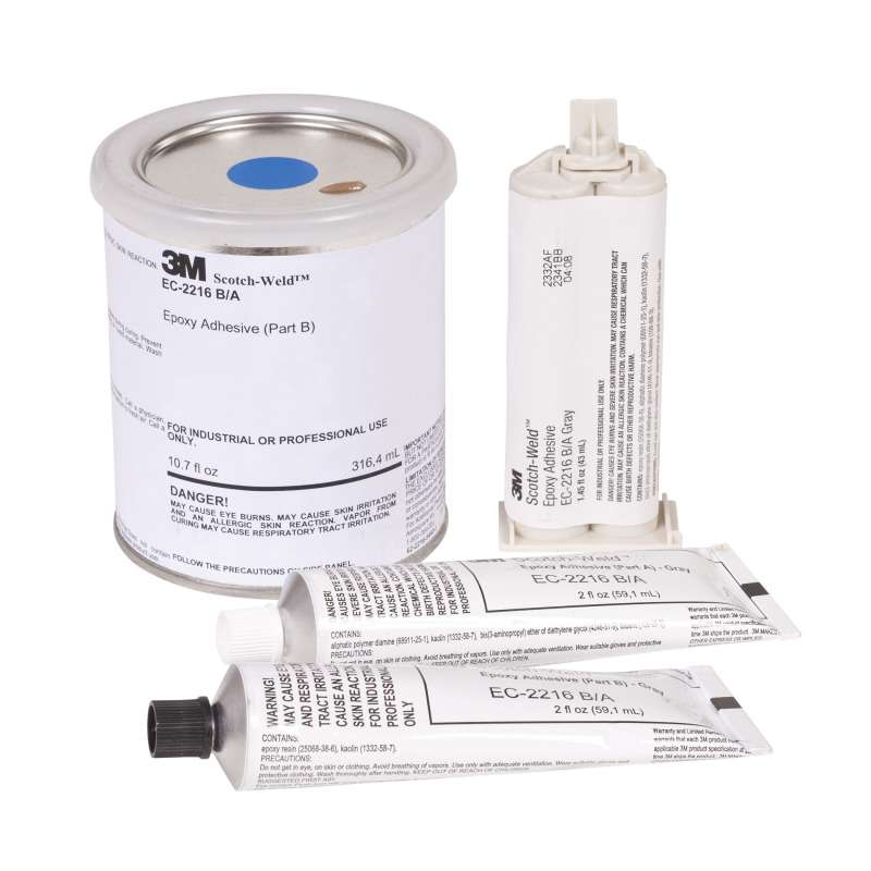 3M™ Scotch-Weld™ Epoxy Adhesive EC-2216 B/A, Gray, 1 pt Kit, Kit/Case