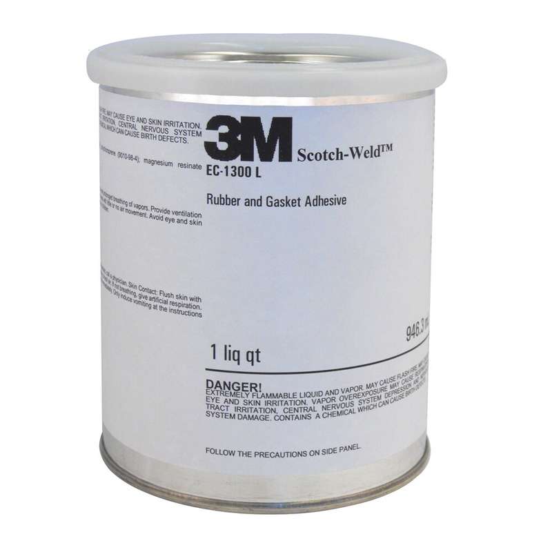 3M™ Scotch-Weld™ Neoprene High Performance Rubber and Gasket Adhesive EC-1300, Yellow, 5 oz Tube, 36 Each/Case