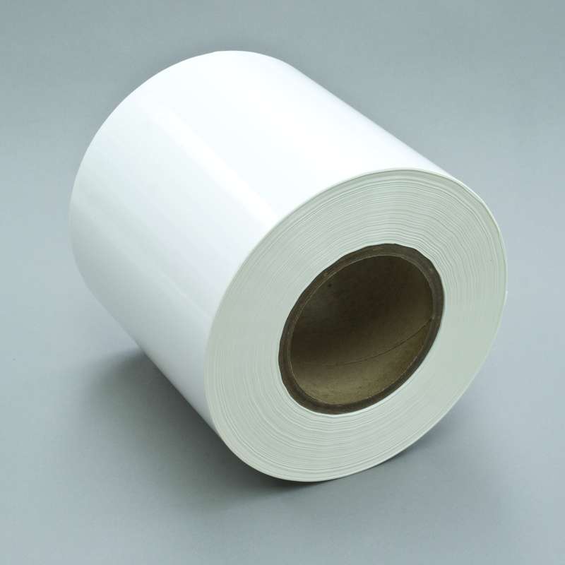 3M™ Press Printable Label Material 7871, White Polyester Gloss, 6 in x ...