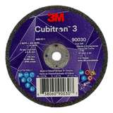3M™ Cubitron™ 3 Cut-Off Wheel, 90030, 60+, T1, 3 x 0.035 x 1/4in, ANSI, 25 per Package, 2 Packages per Case redirect to product page