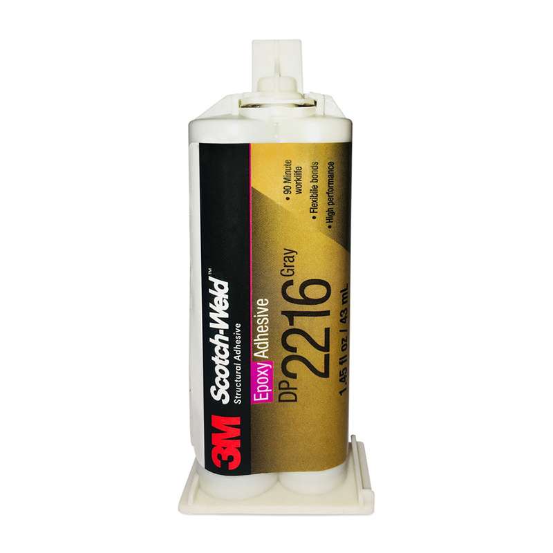 3M™ Scotch-Weld™ Epoxy Adhesive, DP2216 Gray, 41.5mL Duo-Pak, 12/Case