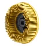 Scotch-Brite™ Bristle Disc, BD-ZB, 80, Yellow, 4-1/2 in x M14-2, 5 per inner, 10 per case redirect to product page