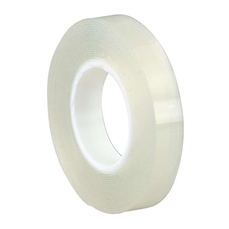 3M™ Double Coated Removable Foam Tape 4658F, Clear, 1/2 in x 27 yd, 31 mil, Film Liner, 4 rolls per case