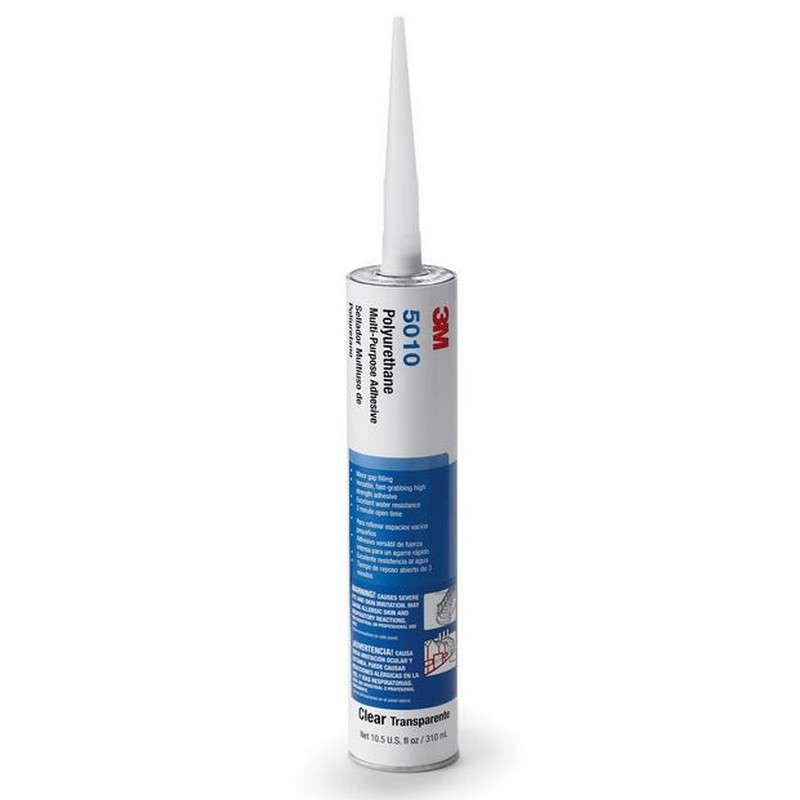 3M™ Polyurethane Multi-Purpose Adhesive 5010, Cream, 310 mL Cartridge, 12/Case