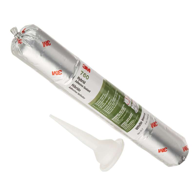 3M™ Adhesive Sealant 760 UV, Gray, 600 mL Sausage Pack, 12/Case