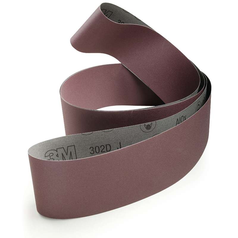 3M™ 302D Cloth Belt, 4 in x 90 in, P320 Grit, Aluminum Oxide, 50/CA