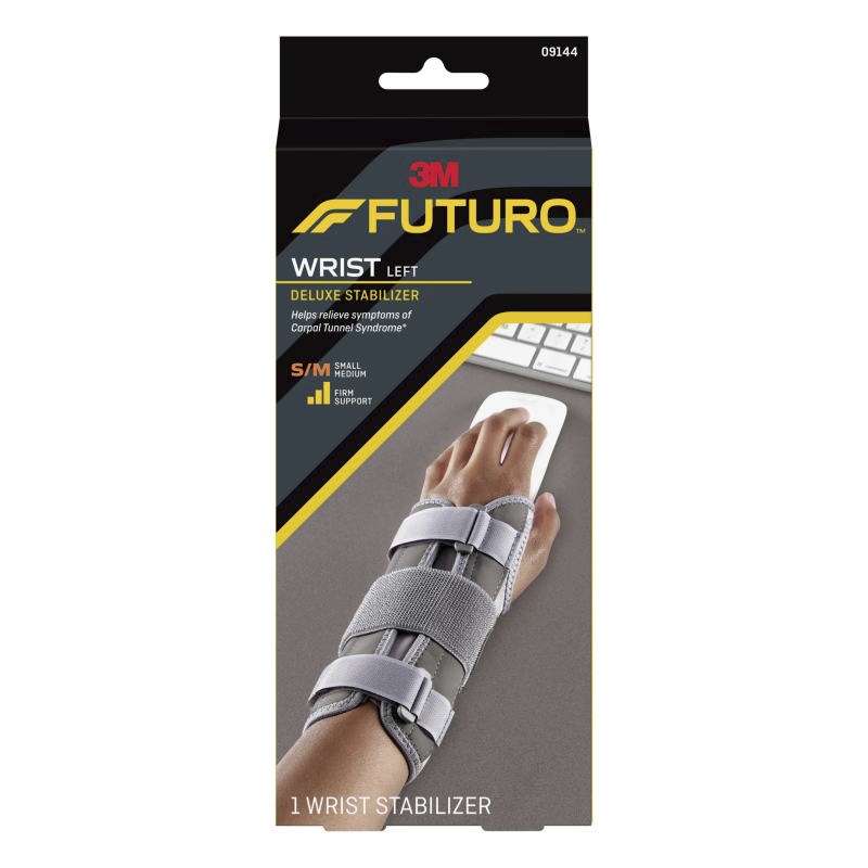FUTURO™ Deluxe Wrist Stabilizer Left Hand, 09144ENT, S/M