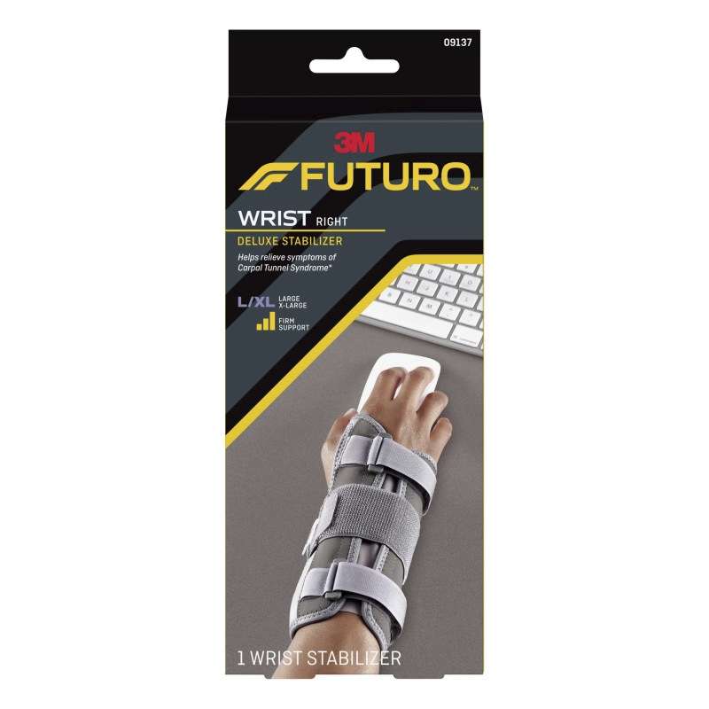 FUTURO™ Deluxe Wrist Stabilizer Right Hand, 09137ENT, L/XL