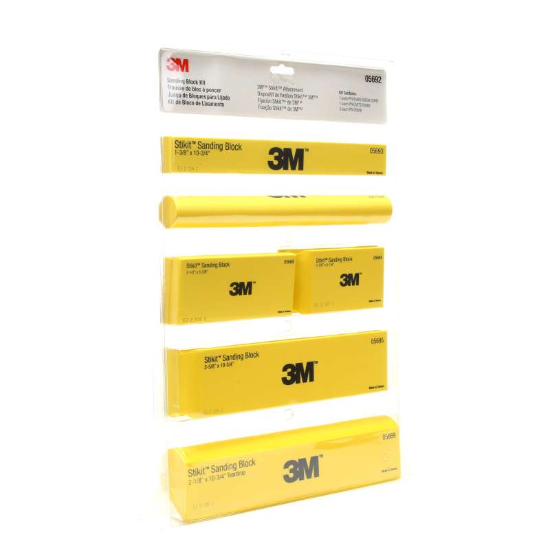 3M™ Stikit™ Sanding Block Kit, 05692, 6 per case