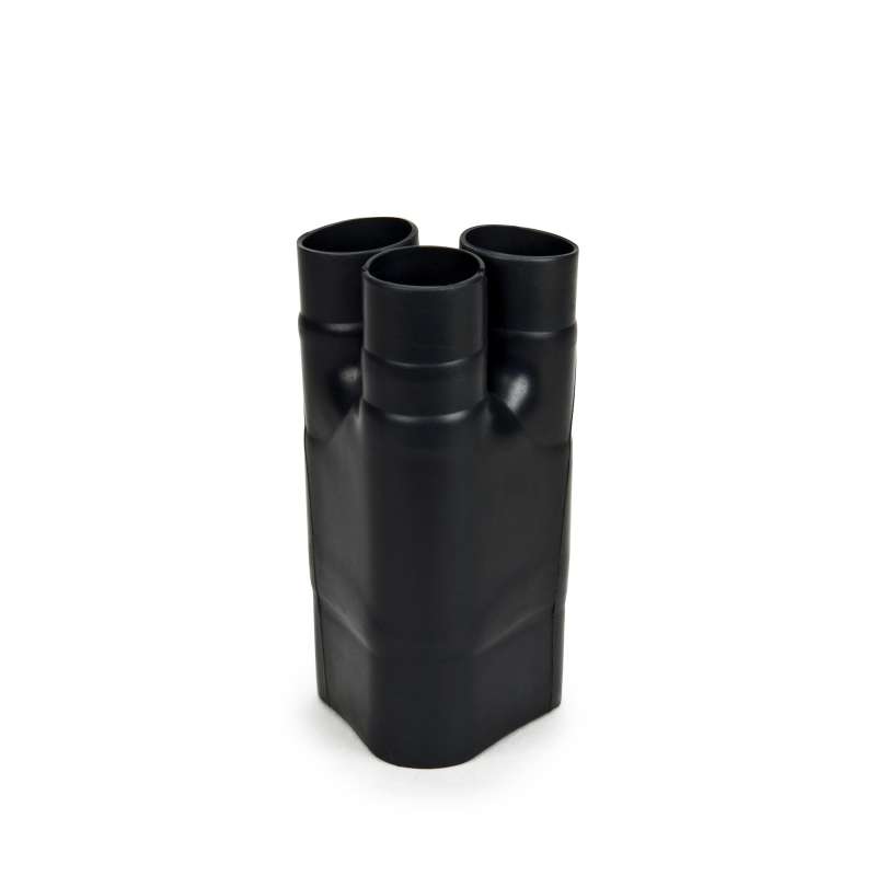 3M™ Heat Shrinkable Cable Breakout Boot HDBB-345-1-250: black, 3-way outlet, 1/case