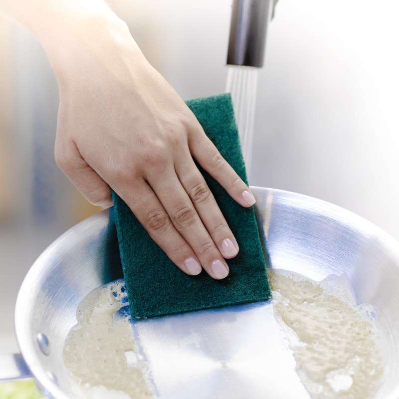 Scotch-Brite™ Extra Heavy Duty Pot 'N Pan Scour Pad 88, 3.5 in x 5 in, 10/Box, 4 Boxes/Case