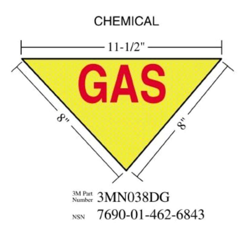 3M Diamond Grade Damage Control Sign 3MN038DG, 