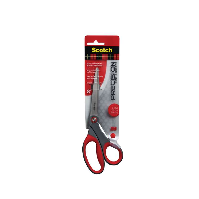 Scotch™ Precision Bent 8 in Scissor 1448B, 6/Inner, 6 Inners/Case, 36/1, 1448B