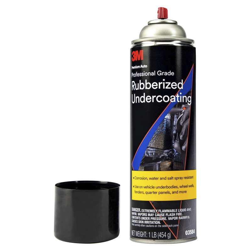3M™ Professional Grade Rubberized Undercoating, 03584, 16 oz, 6 per case