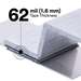 3M VHB Tape 4956, Gray, 0.870 in x 72 yd, 62 mil, 10 rolls per case