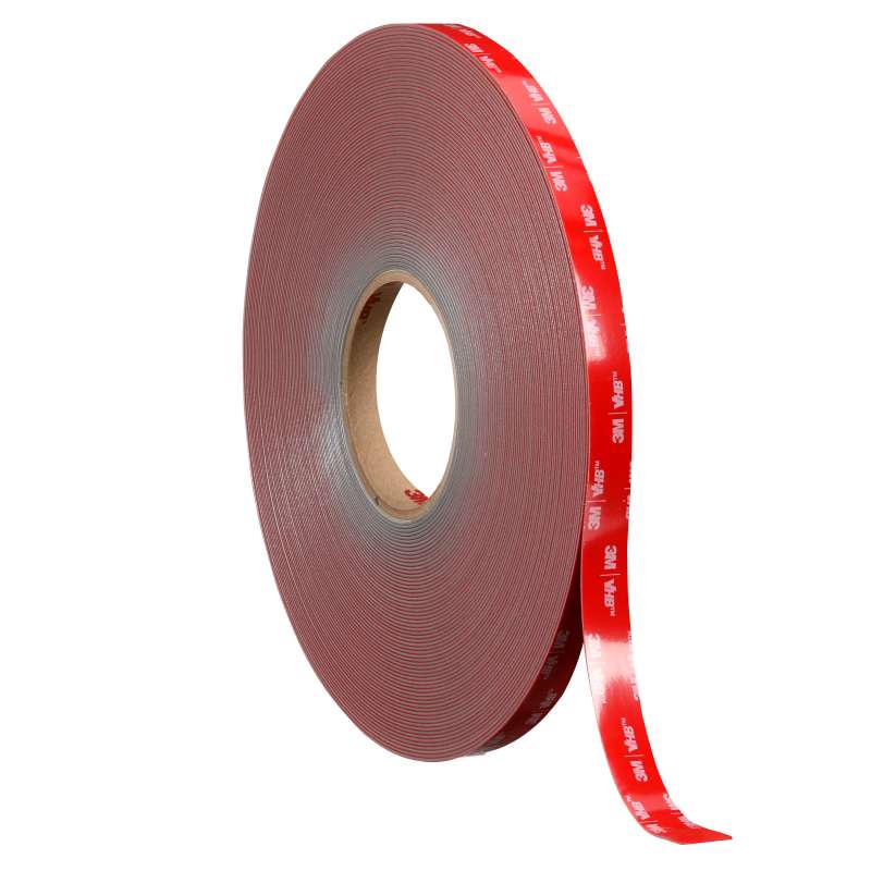 3M™ VHB™ Tape 4936, Gray, 1/4 in x 984 yd, Levelwound, 1 roll per case