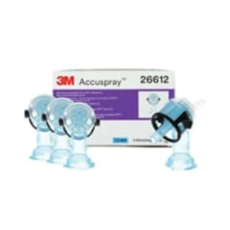 3M™ Accuspray™ Atomizing Head Refill Pack for 3M™ PPS™ Series 2.0, 26612, Blue, 1.2 mm, 4 nozzles per pack, 6 packs per case