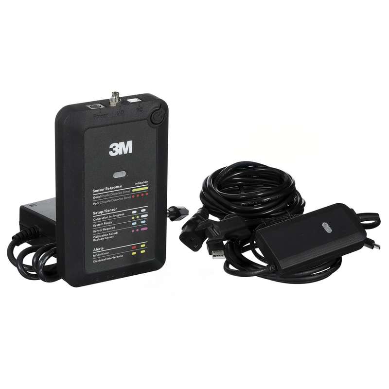 3M™ Adhesive Mix Monitor Hardware Kit, 1 Processing Unit, 1 Amplifier, 1 Power Cord (120V Type B) , 1 Kit/Case