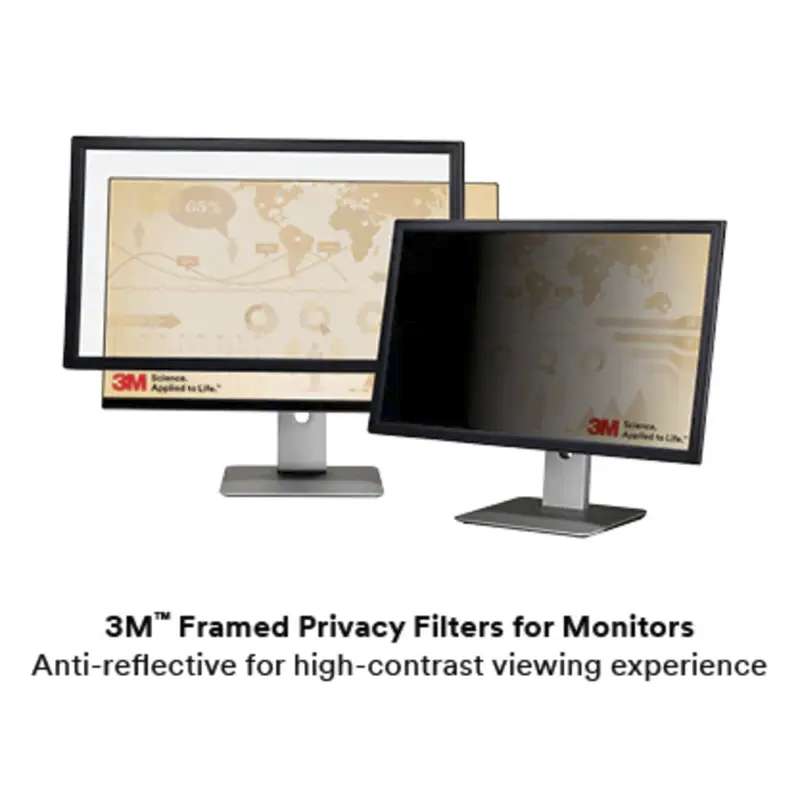 3M™ Framed Privacy Filter for 19in Monitor, 5:4, PF190C4F