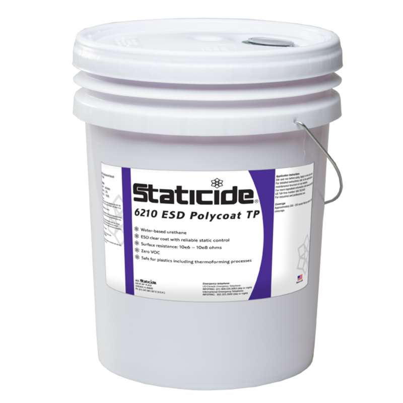ESD-Safe Polycoat TP Coating, 5 Gallon/Pail