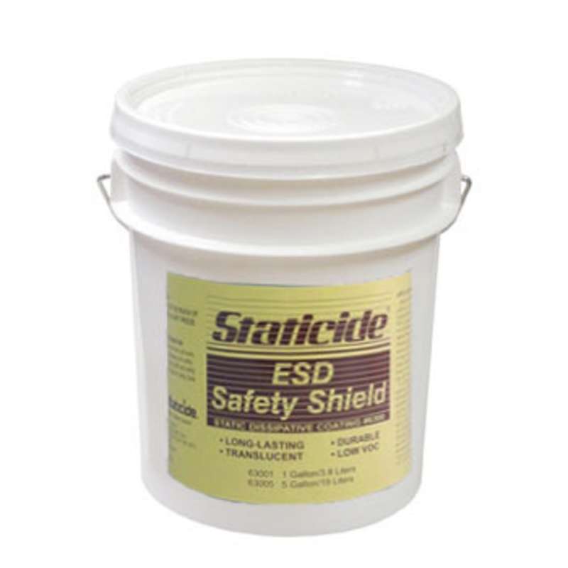 ESD-Safe Staticide Safety Shield Coating, 5 Gallon