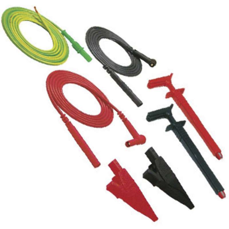 Set of 3 Leads including 1 Ground and 2 Safety Leads for Power Supply Models AX501, AX502, AX503