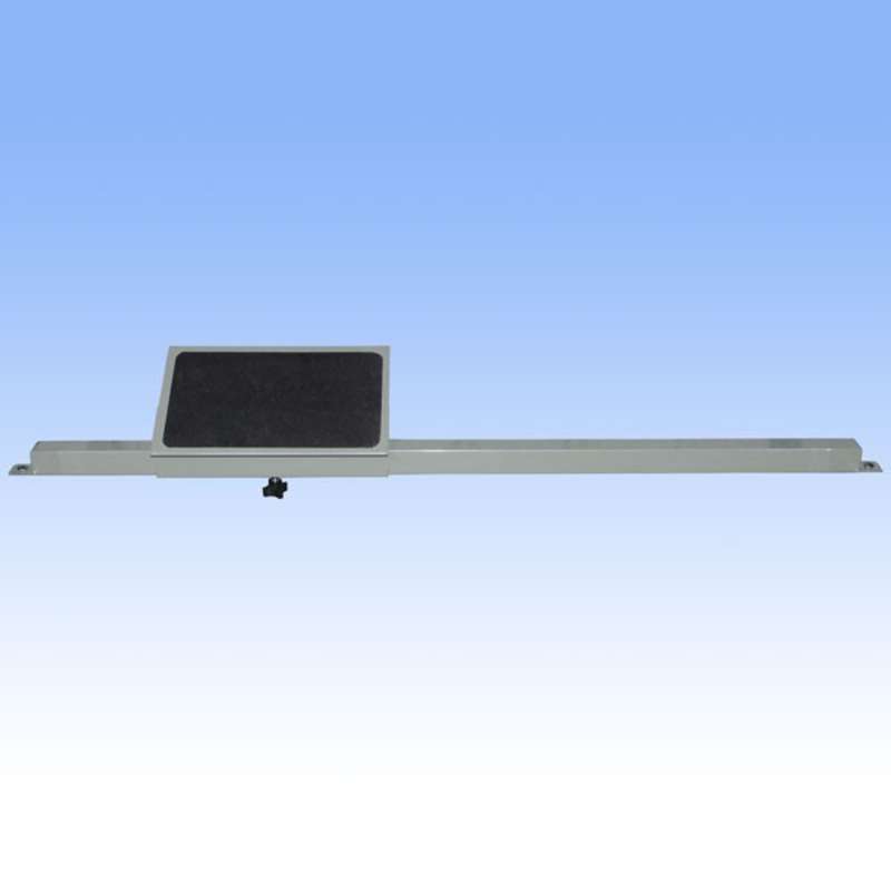 Ergonomic Adjustable Footrest for 48" and 96" All-Spec Heavy-Duty Chemical Resistant Benches, Grey