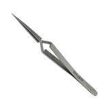 Style 3X-SA Stainless Steel Anti-Magnetic Reverse Action Swiss Tweezers with Very Sharp, Fine Tips, 4-3/4" Long redirect to product page