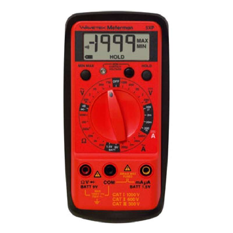 Full Purpose Compact Digital Multimeter with Non-Contact Voltage Detection