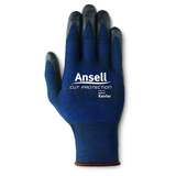 Ansell® 97-505 Knitwrist Cuff Foam Nitrile Coated Gloves  Small, Black  12 Pair per Bag redirect to product page