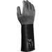 ChemTek™ Polymer Rough Finish Black 14mil Butyl Glove, X-Large, 14" Long, 12-Pair per Bag