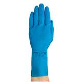 blue glove on hand redirect to product page