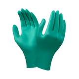 TouchNTuff® ESD Safe Powder Free Textured Green 5mil Nitrile Gloves, Medium, 12" Long, 100 per Box redirect to product page