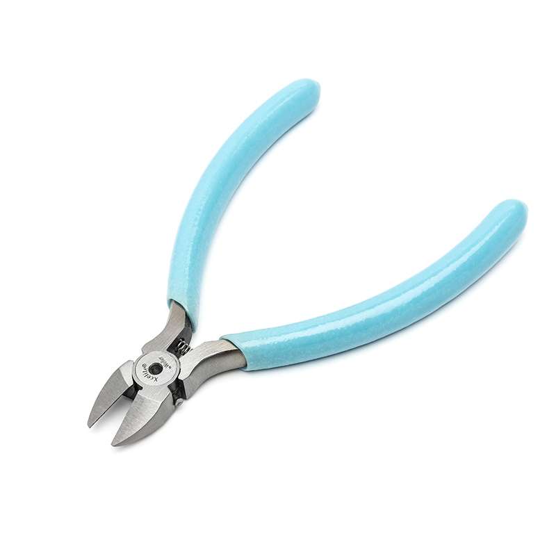 ESD-Safe Tapered Head Flush Cutters with Cushion Grip Handles, 4" Long