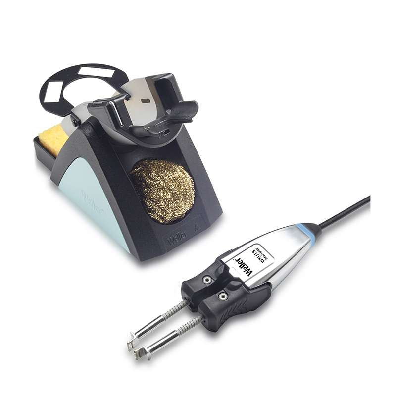 Smart Ultra Soldering and Desoldering Set, WXUTS Tweezers, 150 Watt, 24 Voltage, RTWUS 015 B Tips (2 x 75Watt) and WSR 210 Safety Rest