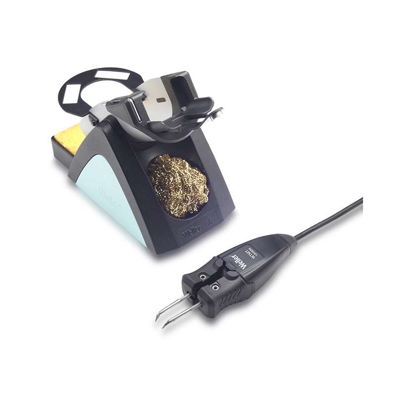 Micro Soldering and Desoldering Set, WTMT Tweezers, 80 W, 12 Voltage, RTWMS 030 K Tips (2 x 40 Watt) and WSR 211 Safety Rest