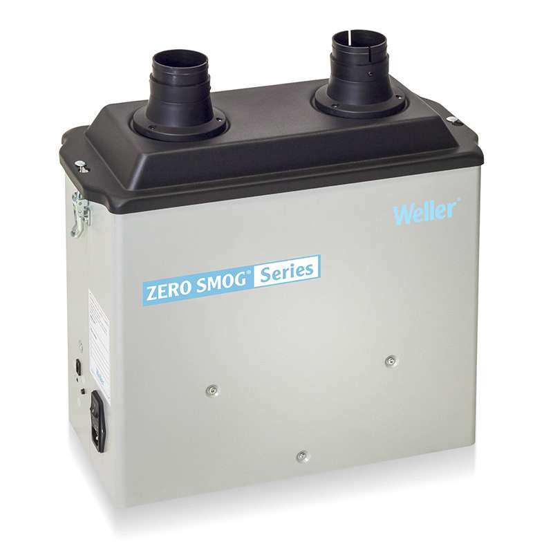 MG130 Benchtop Fume Extraction Kit with Two ALFA Funnel Nozzles, 100-240V