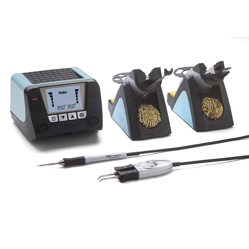 WT2021MS Soldering Kit with Micro Soldering Iron and Micro Desoldering Tweezers