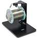 black stand and bracket with solder spool leftside