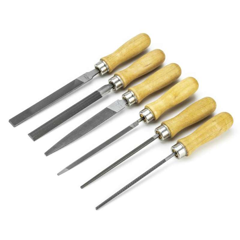 6-Piece File Assortment Set, 4"
