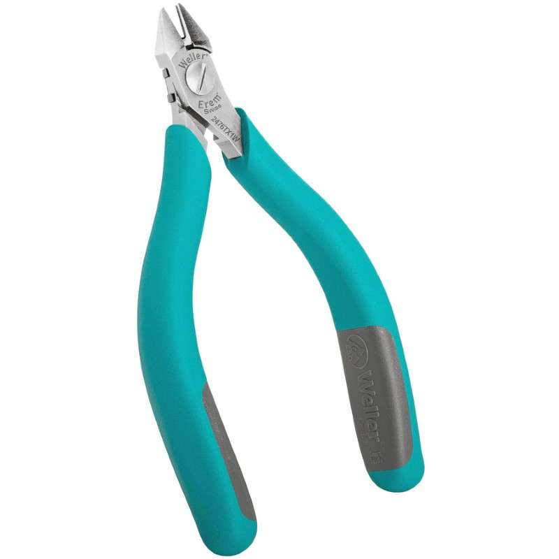 5" ESD Safe Flush Tapered Head Side Cutter with Wire Holder