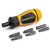 6-in-1 Stubby Ratcheting Multi-Bit Driver redirect to product page