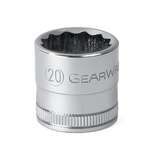 1/2" Drive, 12-Point Standard SAE Socket 1" redirect to product page