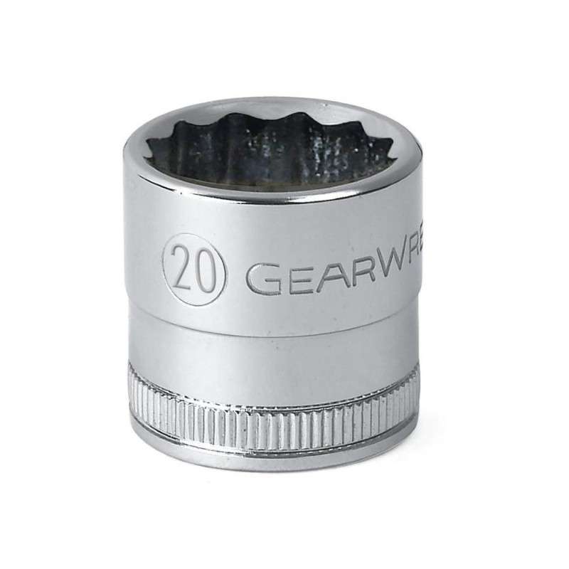 1/2" Drive, 12-Point Standard SAE Socket 1"
