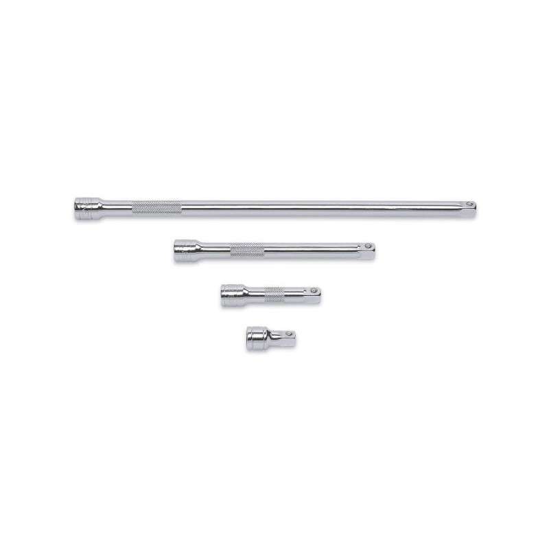 4-Piece 3/8" Drive, Extension Set 1-1/2" 3" 6" & 12"