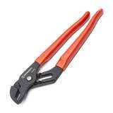 Pliers, Tongue and Groove, 10in Overall Length, V Shaped Jaw, Dipped Handle, Black Phosphate redirect to product page