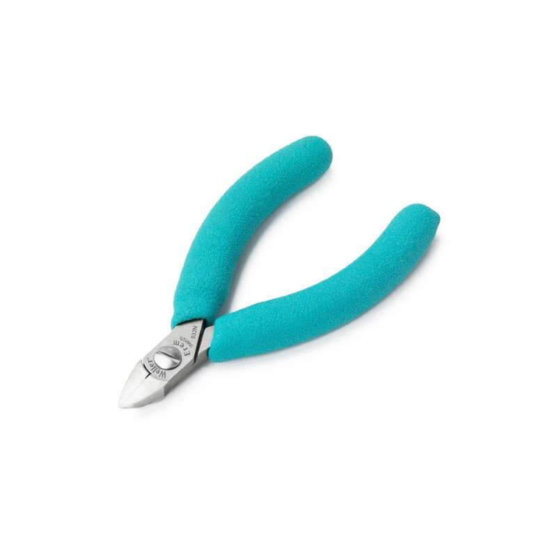 ESD-Safe Oval Head Full Flush Cutters with Cushion Grip Handles, 4-1/2" Long