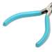 ESD-Safe Thin Long Nose Plier with Serrated Jaws and Green Cushion Grips, 5" (Carded Version)