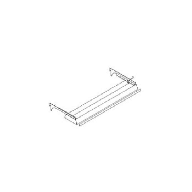 Fluorescent Light Fixture Assembly 14" Brackets 36" T-8 Ballast