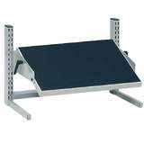 Ergonomic Industrial Freestanding Footrest with 3" to 12" Adjustable Height, 15"D x 21-3/4"W redirect to product page